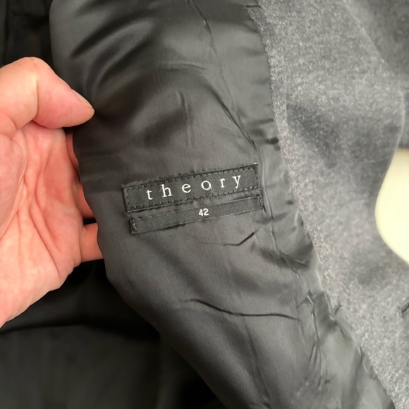 Theory Men’s Stirling Blazer Coat Size 42R Gray - Picture 6 of 8